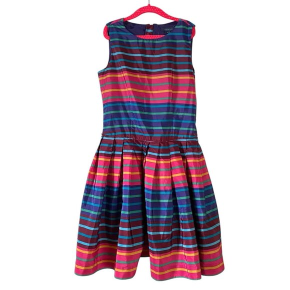 Tommy Hilfiger Other - Tommy Hilfiger Girls Colorful Striped‎ Flare Dress Sleeveless 10 - Party Wedding